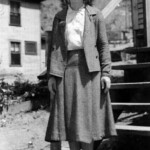 Virginia Taylor McCormack taken on the steps of Micco School where she taught. Virginia Taylor McCormack taken on the steps of Micco School where she taught.