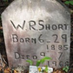 W. R. Short Cemetery at Crooked Creek W. R. Short
