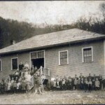 Whitman Grade School circa 1912 courtesy of Helen (Tarkany) Piros (Nov. 16, 1912 - Dec. 8, 2006). The photo was given to her parents Gabor & Susan Tarkany. The ink mark under the two boys ID her two brothers, Paul & Steve Tarkany born in 1905 at Pocahontas VA. Image Ref. 112421. Whitman Grade School