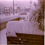 Winter Snow 1970 - Edward Atkins home in background Winter Snow 1970 - Edward Atkins home in background
