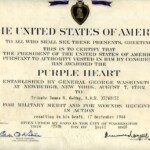WWII Purple Heart Award, Pvt. James B. Godby