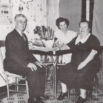 Donna Jean had left by the time this photograph of Alex and Elizabeth was made. They're shown here in their Logan home, with daughter Virginia in January 1952. Alex and Elizabeth with daughter, Virginia - Jan. 1952, Logan County, WV