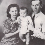 A 1934 photo of Donna Jean Rittenhouse as a baby, with parent Anna Zekany Henry and John Henry. Donn Jean lived in the household of ann's parents for much of her childhood. Donna Jean Rittenhouse and parents, Anna Zekany Henry and John Henry, Logan County, WV