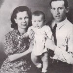 A 1934 photo of Donna Jean Rittenhouse as a baby, with parent Anna Zekany Henry and John Henry. Donn Jean lived in the household of ann's parents for much of her childhood. Donna Jean Rittenhouse and parents, Anna Zekany Henry and John Henry, Logan County, WV
