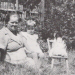 Donna Jean and her Grandma in a quiet moment together at their home in Henlawson. Donna Jean Rittenhouse and Elizabeth Zekany, Henlawson, WV
