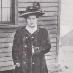 Elizabeth as a young matron, soon after her arrival in West Virginia. Elizabeth Zekany, Henlawson, Logan County, WV