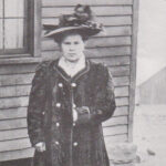 Elizabeth as a young matron, soon after her arrival in West Virginia. Elizabeth Zekany, Henlawson, Logan County, WV
