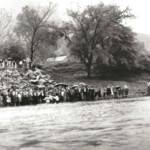 Babtizing at Earling, WV courtey of John Paul Curry. Earling, WV