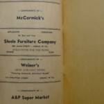 Brochure - 1962 Logan County Fair at Henlawson courtesy of Ralph Mcneely. 1962 Logan County, WV Fair