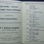 Brochure - 1962 Logan County Fair at Henlawson courtesy of Ralph Mcneely. 1962 Logan County, WV Fair