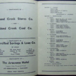 Brochure - 1962 Logan County Fair at Henlawson courtesy of Ralph Mcneely. 1962 Logan County, WV Fair