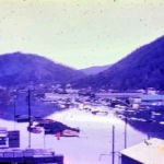 Logan, WV 1963 flood courtesy of Warren Roberts. Logan, WV 1963 flood