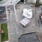 Drone view of Logan, WV Nov 27, 2020 by Steven Neace. Logan, WV