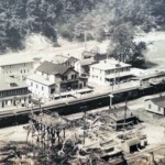Lundale, WV c1917 panorama photo section