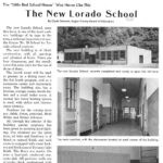 New Lorado School for color students - 1951 Logan County WV, .