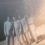 A Aracoma High quartet late 1940s. Courtesy of Cynthia Slaughter Pate. The writing is from the back. If you can name any of them, please leave a comment. AH314. A Aracoma High quartet late 1940s, Logan, WV