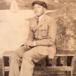 Roger - a 1947 Aracoma High School student. Courtesy of Cynthia Slaughter Pate. If you know his full name, please leave a comment. Image AH798. Roger - a 1947 Aracoma High School student, Logan, WV