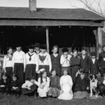 The earliest known grade school at Christian, located at mouth of hollow towards Gilbert. Circa 1919. Courtesy of Paula Solar. Christian Grade School c1919, Logan County, WV