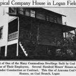 Company House at Coal Branch, Logan Banner, June 26, 1914. Courtesy of Paula Solar. 1914 Houses at Coal Branch, Logan County, WV