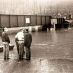 1957 flood photos of Logan County, WV