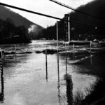 1957 flood photos of Logan County, WV