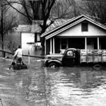 Logan County, WV 1957 flood photos