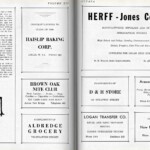 1940 LHS page 100 and 101 1940 Logan High School Yearbook images, Logan, WV