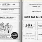 1940 LHS page 104 and 105 1940 Logan High School Yearbook images, Logan, WV