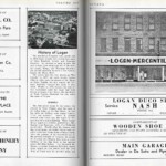 1940 LHS page 92 and 93 1940 Logan High School Yearbook images, Logan, WV