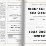 1940 LHS page 96 and 97 1940 Logan High School Yearbook images, Logan, WV
