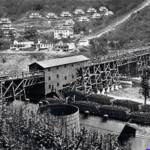 1916 photo of Micco located between Switzer and Omar on Island Creek. 1916 photo Micco, Logan County, WV