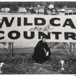 Willie Akers and Wildcat Country Sign, Logan, WV