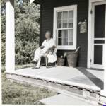 Balazs Piros at his home in 1960 in Pigeon Creek, WV. Courtesy of Bob Piros. Photo of Balazs Piros at his home in 1960 in Pigeon Creek, WV