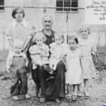 Mrs. Albert Hess and children of Sherman Crosby, Omar, WV. (Written info from the back of the photo.) Courtesy of Todd Stollings. If you can provide any more information about this photo, please leave a comment. Photo of Mrs. Albert Hess and children of Sherman Crosby, Omar, WV