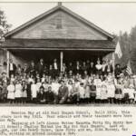 May 1915 photo of Reunion Day at old Coal Branch School< Logan County, WV