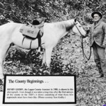 1900 photo of Henry Godby, Logan County Assessor, Logan County, WV.