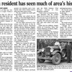Man Resident has seen much history, Logan Banner clipping, 3-17-89, Logan County, WV