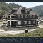 Photo of the Holden Hospital built in 1910, Logan County, WV