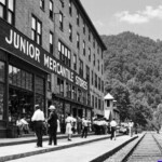 Photo of Stirrat Junior Mercantile Store - circa 1930s or 40s, Logan County, WV.